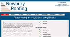 Desktop Screenshot of newburyroofing.com
